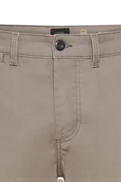 Nohavice Camel Active Chino Slim Fit Stone Gray