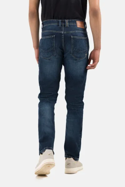 Džínsy Camel Active 5-Pkt Relaxed Fit Indigo