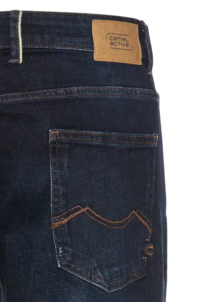 Džínsy Camel Active 5-Pkt Regular Fit Tinted Blue