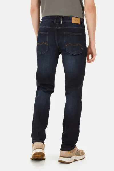 Džínsy Camel Active 5-Pkt Regular Fit Tinted Blue