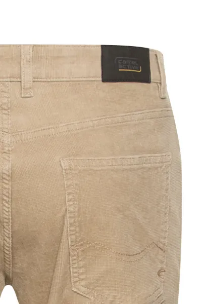 Džínsy Camel Active 5-Pkt Regular Fit Beige