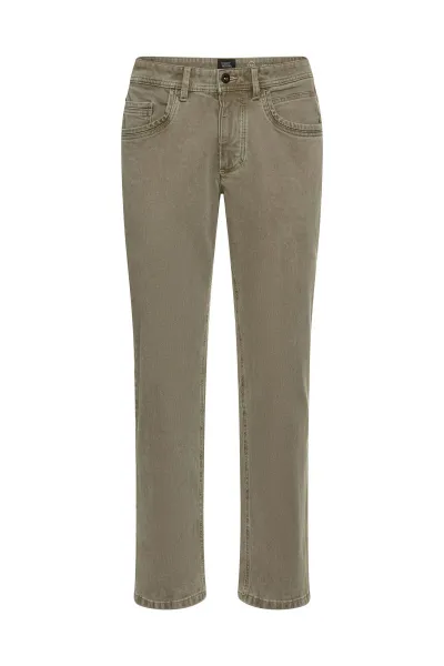 Džínsy Camel Active 5-Pkt Relaxed Fit Khaki