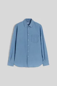 Košeľa Aspesi Camicia Sedici Denim Medio
