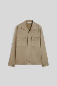 Košeľa Aspesi Camicia Capa Beige