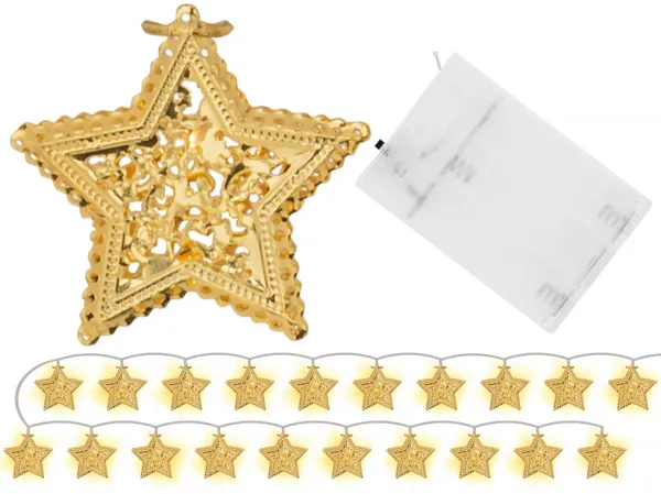 Tutumi Vianočná LED svetelná reťaz s hviezdami LUMI