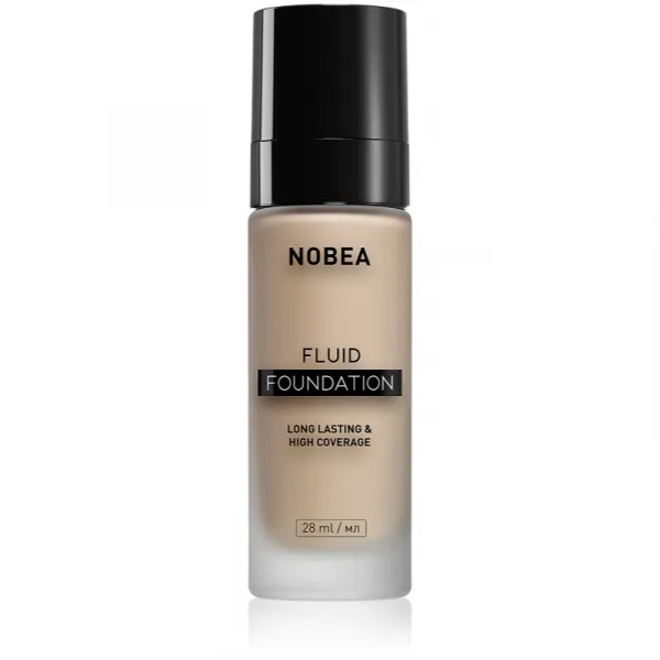 NOBEA Day-to-Day Fluid Foundation dlhotrvajúci make-up odtieň 04 Warm vanilla 28 ml