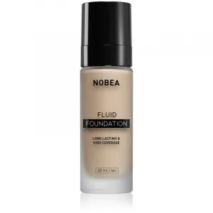 NOBEA Day-to-Day Fluid Foundation dlhotrvajúci make-up odtieň 04 Warm vanilla 28 ml