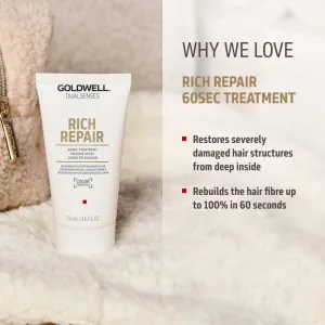 Goldwell Dualsenses Rich Repair darčeková sada pre suché a poškodené vlasy