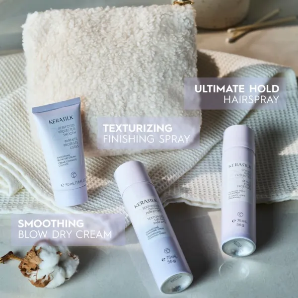 KERASILK Styling Travel Set cestovná sada pre dokonalý vzhľad vlasov pre ženy