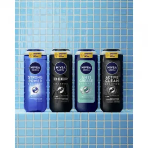 NIVEA MEN Deep posilňujúci šampón 500 ml