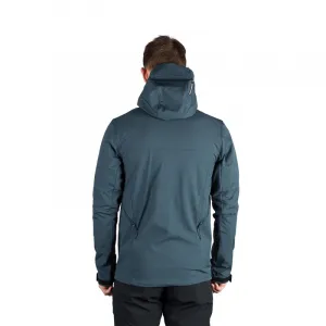 Pánska turistická softshellová bunda NORTHFINDER ANTONI-299darkdenim
