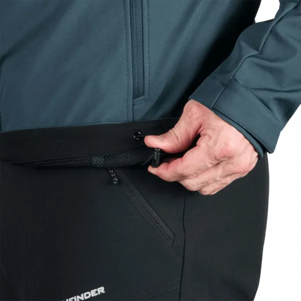 Pánska turistická softshellová bunda NORTHFINDER ANTONI-299darkdenim