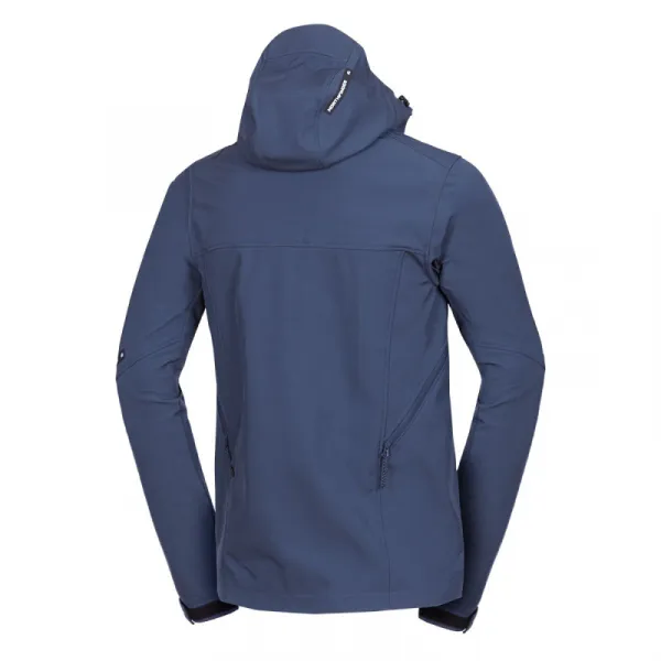 Pánska turistická softshellová bunda NORTHFINDER ANTONI-299darkdenim