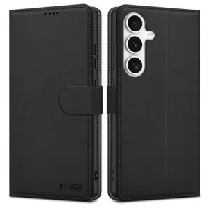 Tech-Protect Wallet knižkové puzdro na Samsung Galaxy S25 FE, čierne