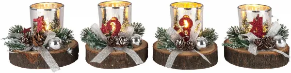 G. Wurm Adventní svícny, sada 4 ks