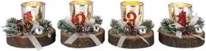 G. Wurm Adventní svícny, sada 4 ks