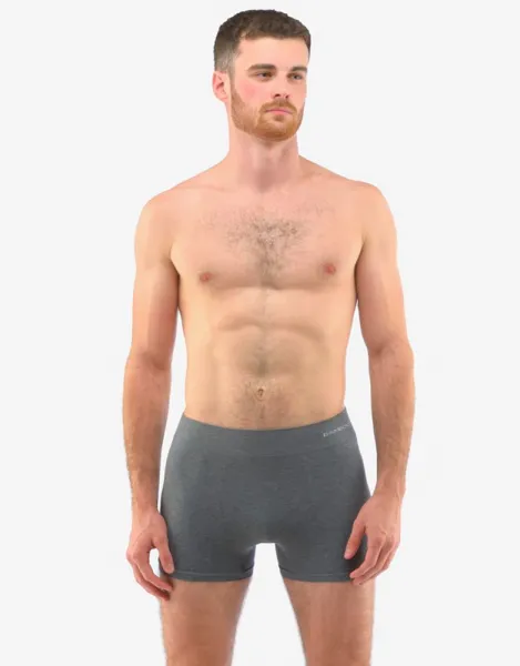 Pohodlné šedé pánske boxerky ECO bamboo