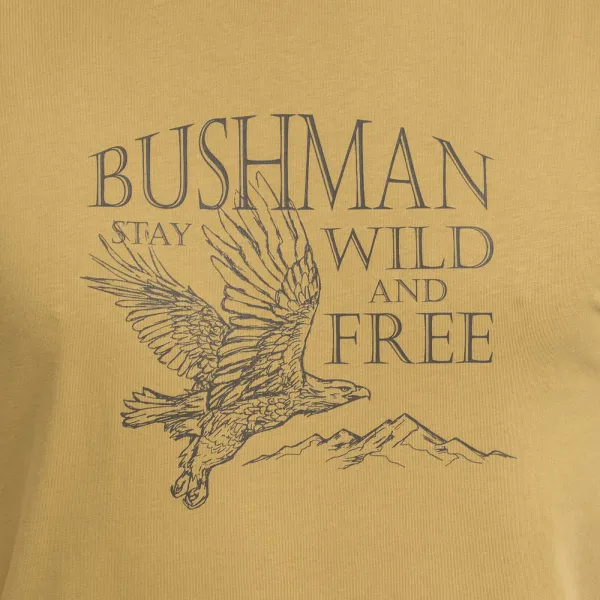 Bushman Pánske tričko Coben, žlté M