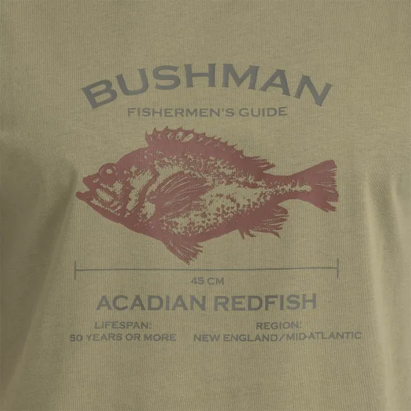 Bushman Pánske tričko Coben, khaki M
