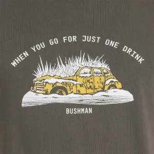Bushman Pánske tričko Brian, tmavá khaki M