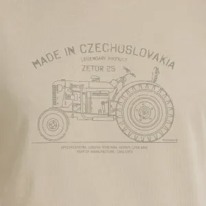 Bushman Pánske tričko Gunn, béžové M