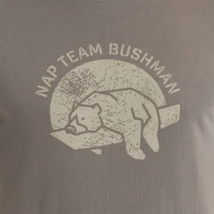 Bushman Pánske pyžamo Drom s potlačou, hnedé M