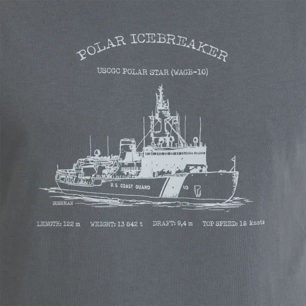 Bushman Pánske tričko Gunn, petrolejové M