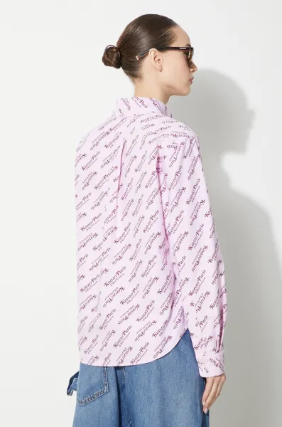 Bavlnená košeľa Kenzo Printed Slim Fit Shirt