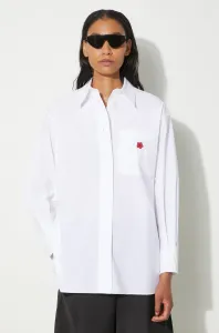 Bavlnená košeľa Kenzo Boke Flower Oversized Shirt