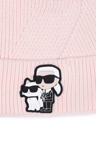 Detská bavlnená čiapka Karl Lagerfeld