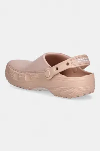 Šľapky Crocs Classic Crafted Clog béžová farba, 211354