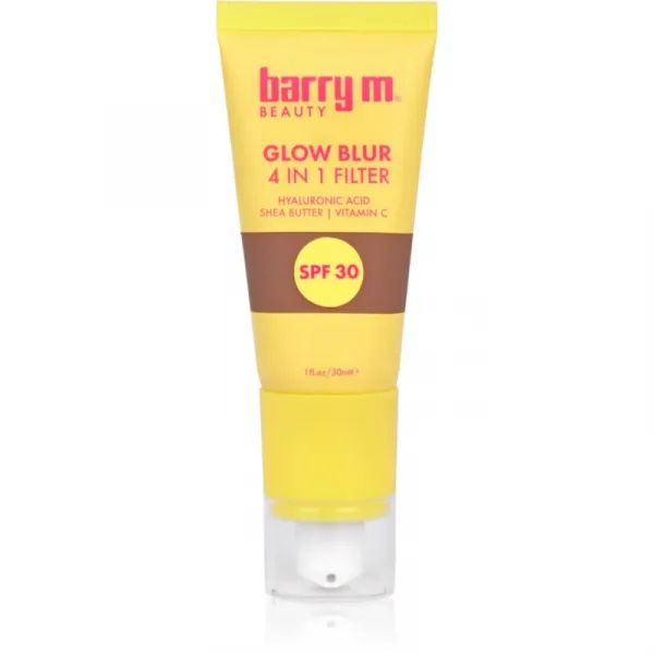 Barry M Glow Blur rozjasňujúca báza SPF 30 odtieň Deep 30 ml