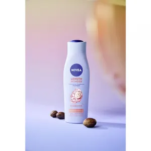 NIVEA Length Wonder posilňujúci šampón na rozstrapkané končeky vlasov 400 ml