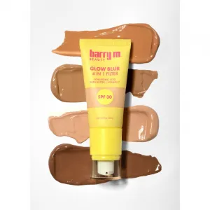Barry M Glow Blur rozjasňujúca báza SPF 30 odtieň Deep 30 ml