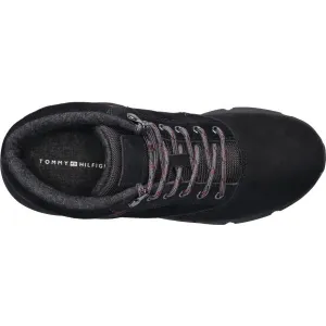 Tommy Hilfiger HILFIGER W NBK SDE HYBRID BOOT Pánska členková obuv, čierna, veľkosť