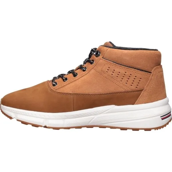 Tommy Hilfiger HILFIGER W NBK SDE HYBRID BOOT Pánska členková obuv, hnedá, veľkosť