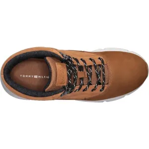 Tommy Hilfiger HILFIGER W NBK SDE HYBRID BOOT Pánska členková obuv, hnedá, veľkosť