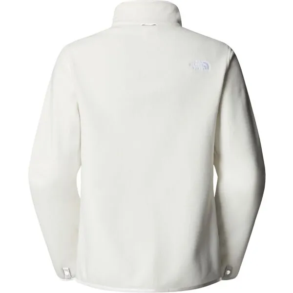The North Face W GLACIER FLEECE JACKET Dámska mikina, biela, veľkosť