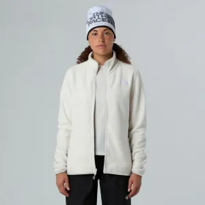 The North Face W GLACIER FLEECE JACKET Dámska mikina, biela, veľkosť