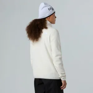 The North Face W GLACIER FLEECE JACKET Dámska mikina, biela, veľkosť