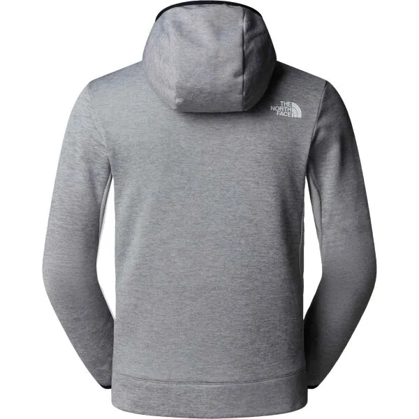 The North Face M MOUNTAIN ATHLETICS FLEECE FULL ZIP JAC Pánska flísová mikina, sivá, veľkosť