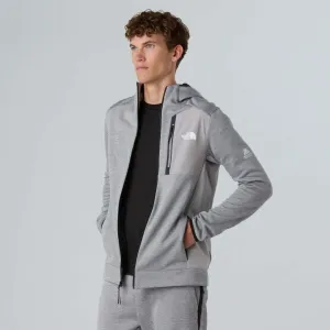 The North Face M MOUNTAIN ATHLETICS FLEECE FULL ZIP JAC Pánska flísová mikina, sivá, veľkosť