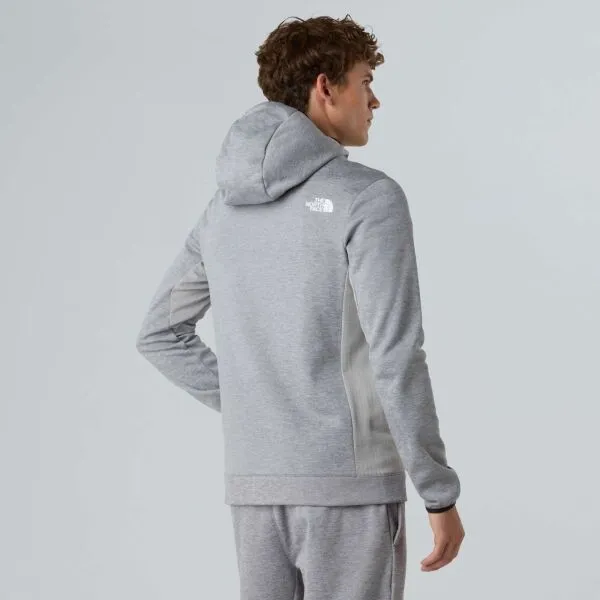 The North Face M MOUNTAIN ATHLETICS FLEECE FULL ZIP JAC Pánska flísová mikina, sivá, veľkosť