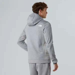 The North Face M MOUNTAIN ATHLETICS FLEECE FULL ZIP JAC Pánska flísová mikina, sivá, veľkosť