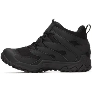 Merrell CHAMELEON 7 MID WP Detské turistické topánky, čierna, veľkosť 32