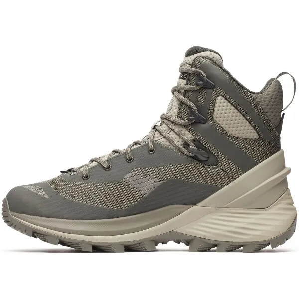 Merrell ROGUE HIKER MID GTX Pánske turistické topánky, sivá, veľkosť 43