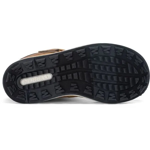 Merrell SNOW BANK 5.0 WP Detské zimné topánky, hnedá, veľkosť 33