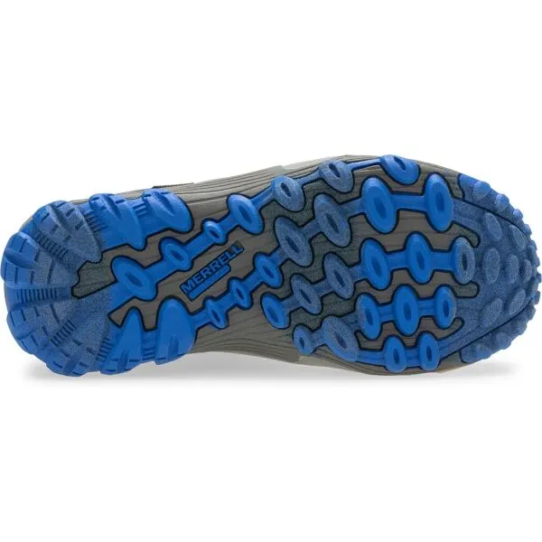 Merrell CHAMELEON 7 MID WP Detské turistické topánky, sivá, veľkosť 32