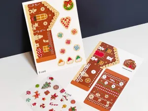 MFP 8886509 Adventný kalendár papierový - perníková chalúpka 1001H