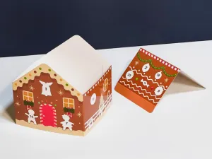 MFP 8886509 Adventný kalendár papierový - perníková chalúpka 1001H